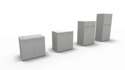 mseries con puerta gabinete